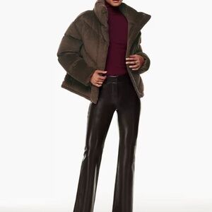 Aritzia Wilfred the cloud puff brown corduroy coat jacket